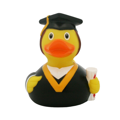 Graduation Rubber Duck with Gold Tassel Essex Duck